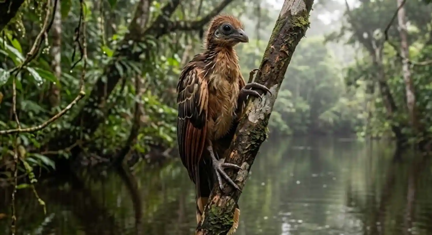 The Hoatzin: The Amazon Bird Whose Chicks Are Born With Claws on Their Wings