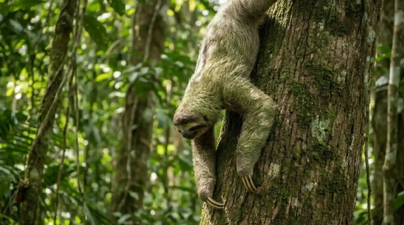 O bicho-preguiça e sua perigosa jornada semanal ao chão da floresta para defecar intrigam a ciência